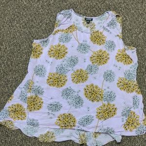 ANA floral tank top size XL